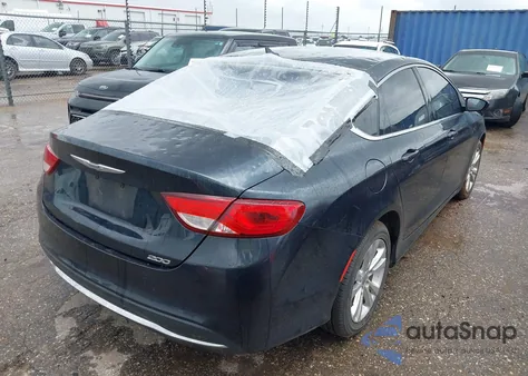 2016 Chrysler 200 Limited Platinum from USA, damaged, VIN 1C3CCCAB3GN188472